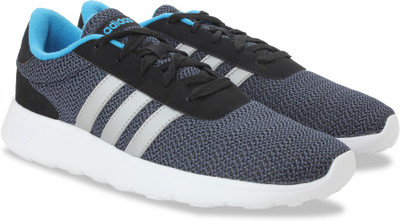 

ADIDAS NEO LITE RACER Sneakers For Men(Black, Blue, Cblack/msilve/solblu