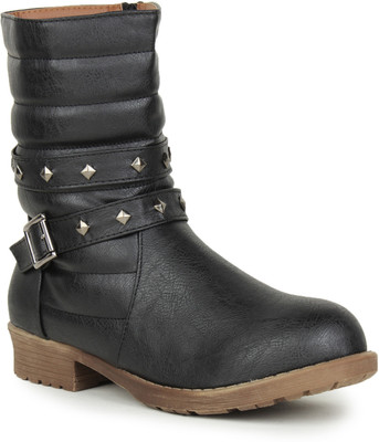 

Stylistry Maxis Mdiw02ftboot4015 Boots For Women(Black