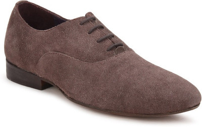 

Arden Parrot Oxford Lace Up Shoes For Men(Brown