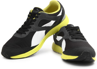 

Puma FTR TF-Racer Men Running Shoes For Men(Grey), Black-white-dark shadow