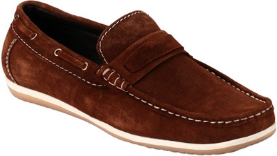 

GAI Style Loafers For Men(Brown), Rust brown