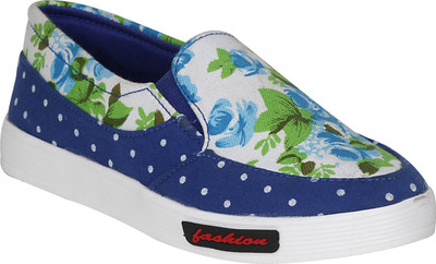 

VAGON Canvas Shoes For Women(Multicolor, Blue