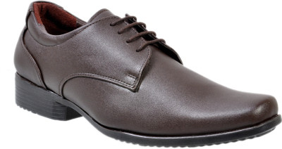 

Hirel's Brown Lace Up Shoes For Men(Brown, Brown_3