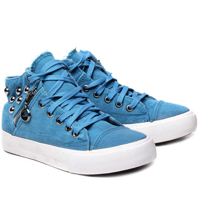 

Nell Canvas Shoes For Women(Blue)