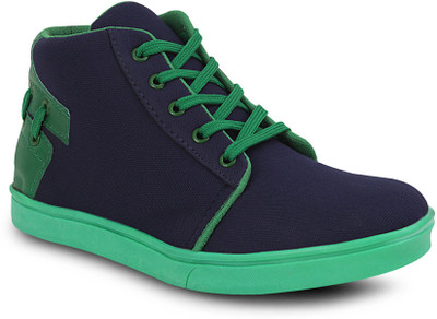 

Get Glamr Stylish Sneakers For Men(Green)