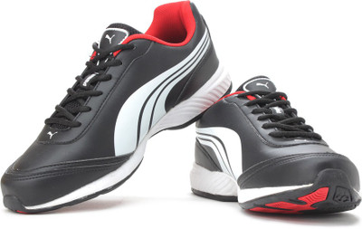 

Puma Men Running Shoes For Men(Black, Black-white-high risk red