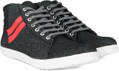 

Vulcan Knight Mid Ankle Sneakers For Men(Black
