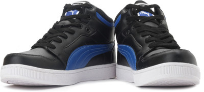 

Puma Rebound DP Sneakers For Men(Black), 01;black;malibu blue;white