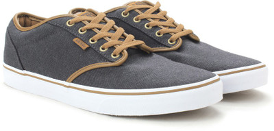 

Vans Men Sneakers For Men(Grey, (oxford) black/brown