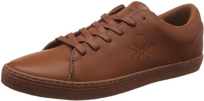 

United Colors of Benetton 16A8NOVLFW51I Sneakers For Men(Brown, 904