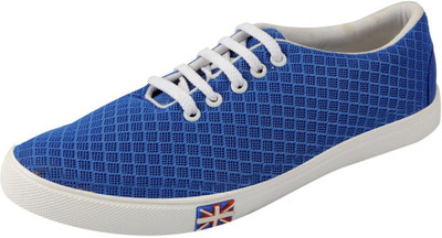 

FAUSTO Trendy Sneakers For Men(Blue, Sky blue