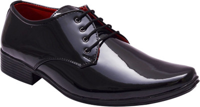 

Bxxy Black Patent Lace Up For Men(Black