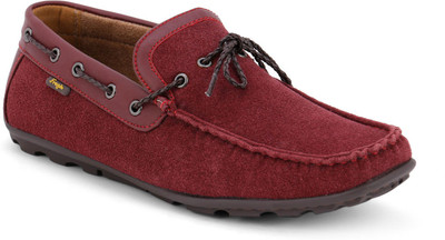 

Froskie Boat Shoes For Men(Burgundy