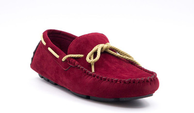 

Belle Gambe Loafers For Men(Red