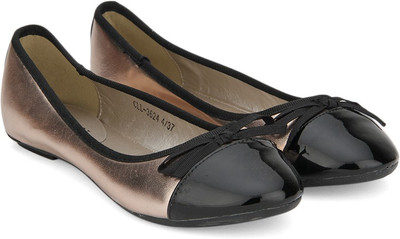 Carlton London Bellies For Women(Gold, Rosegold