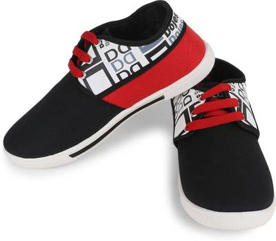 Scantia V32_B-BLK-RED Sneakers