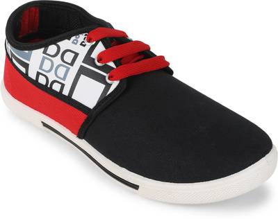 Scantia V32_B-BLK-RED Sneakers
