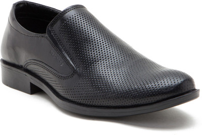 Red Tape Slip On For Men(Black)