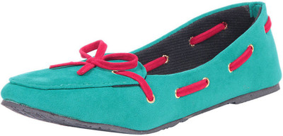 TEN Loafers For Women(Green