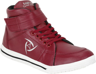 

Knight Ace Knockout Canvas Shoes For Men(Red