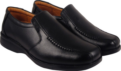 

Action Synergy Men's P13040 Black Formal Slip On For Men(Black