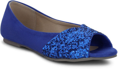 

Get Glamr Sparked Bellies For Women(Blue
