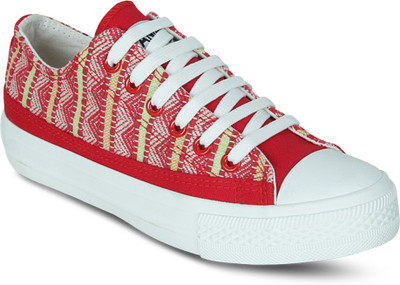 

Get Glamr Canvas Shoes For Women(Red