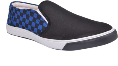 

Knoos Canvas Shoes For Men(Black, Grey)