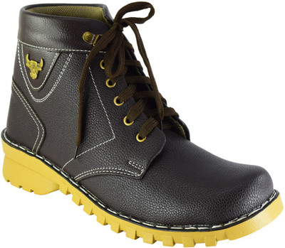 

Oxhox Boots For Men(Brown)
