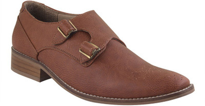

Ziera Aubercy Monk Strap For Men(Brown)