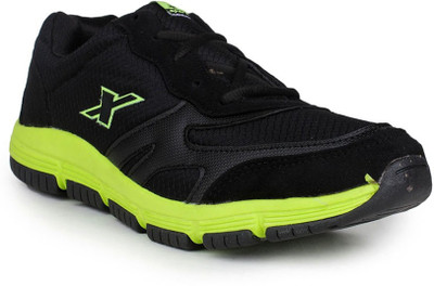 

Sparx Running Shoes For Men(Black, Green, Black-fl-green