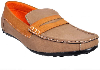 

Fescon Susade Loafers For Men(Beige