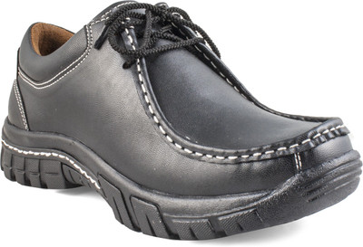 

Zapatoz Lace Up Shoes For Men(Black