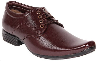 

Dox Brown Lace Up Shoes For Men(Brown)