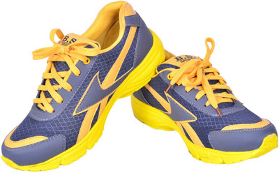 

Nexq Light Weight Multi Colour Sport Shoes Running Shoes For Men(Grey, Yellow)