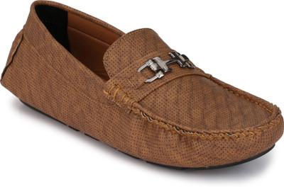 

Knoos Wrapper Casuals Driving Shoes For Men(Tan