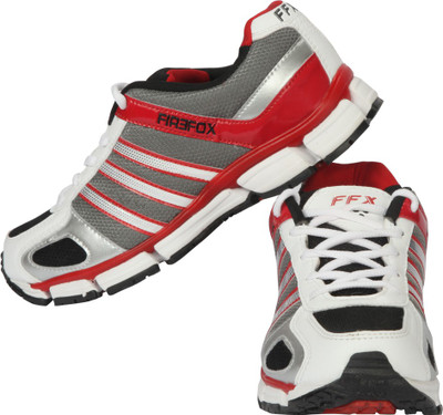 

Firefox Cricket Shoes For Men(Grey, Red