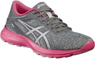 

Asics Nitrofuze Running Shoes For Women(Pink, Grey, 9601