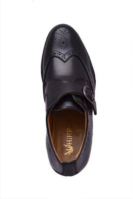 Hirel's Tan Monk Strap Shoes