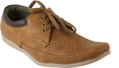 

SanMega Corporate Casuals For Men(Brown