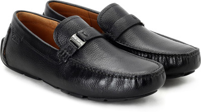 

Clarks Davont Saddle Blk Tumbled Lea Casual Shoes For Men(Black)