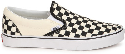 

Vans CLASSIC SLIP-ON Men Loafers For Men(Black, White, Black and white checker/white