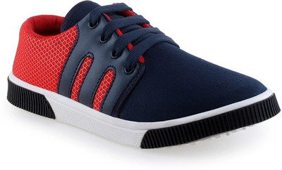 

Cox Swain Redbr1 Canvas Shoes For Men(Red, Black)