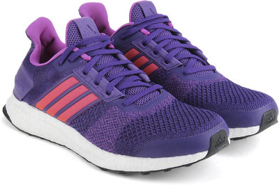 

ADIDAS ULTRA BOOST ST W Running Shoes For Women(Purple, Unipur/shopur/cpurpl