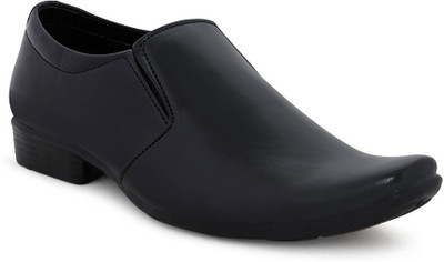 

Get Glamr Formals Slip On Shoes For Men(Black)