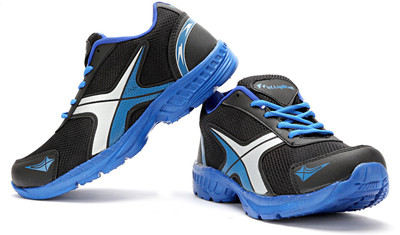 

Elligator Black Running Shoes For Men(Black, Blue