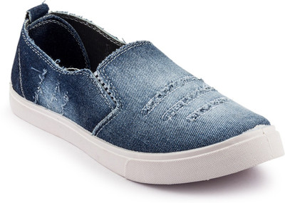 

Koozo Denim Casual Loafers For Men(Blue