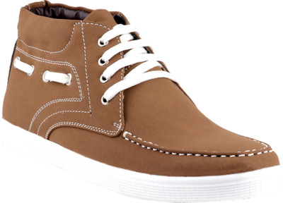

Zebra California Style Canvas Shoes For Men(Beige)