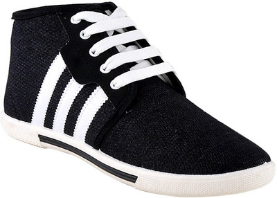 

Athlio Canvas Shoes For Men(Black)