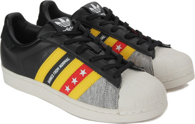 

ADIDAS ORIGINALS SUPERSTAR RO W Sneakers For Women(Black, Cblack/eqtyel/owhite